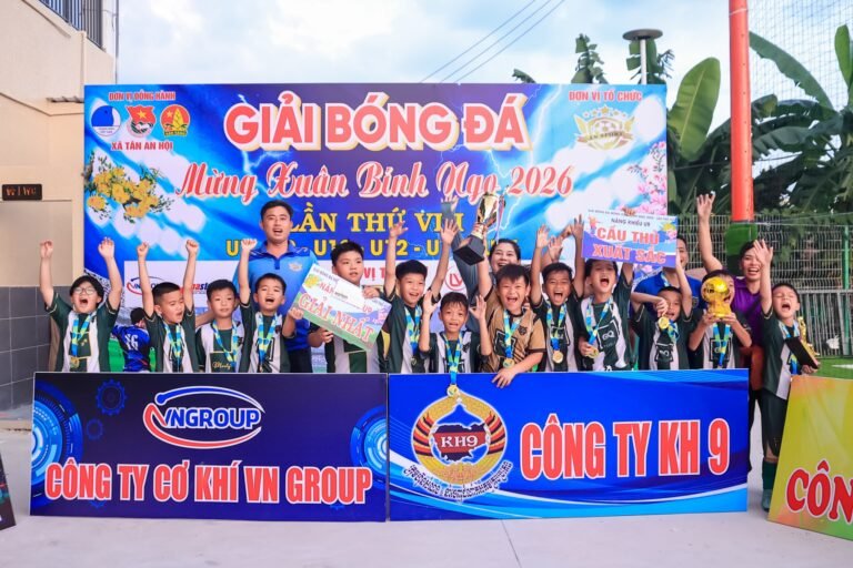 U9 B-VICTORY ACADEMY VÔ ĐỊCH GIẢI BÓNG ĐÁ MỪNG XUÂN BÍNH NGỌ 2026 – LẦN THỨ VIII!