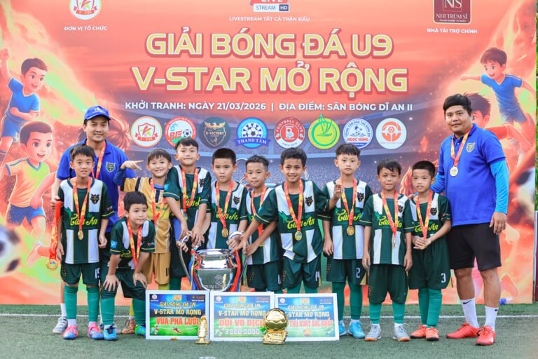 👉 BVA vô địch U9 V-Star 2026
