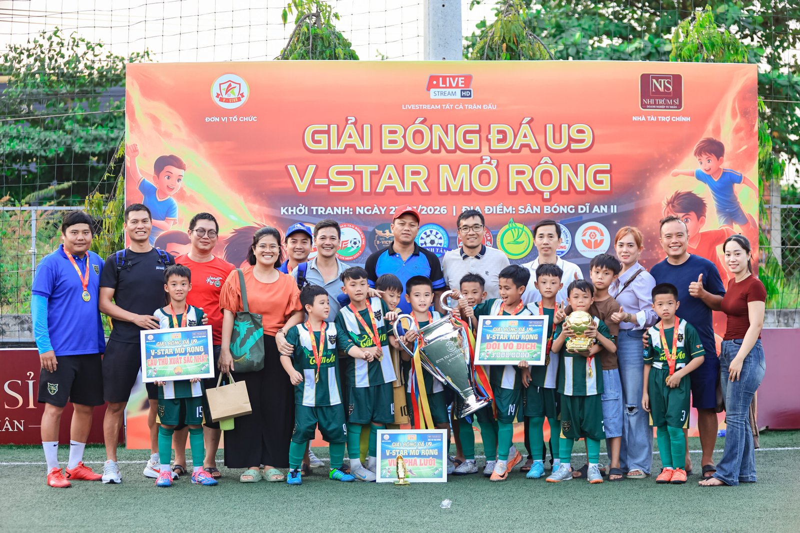 👉 BVA vô địch U9 V-Star 2026